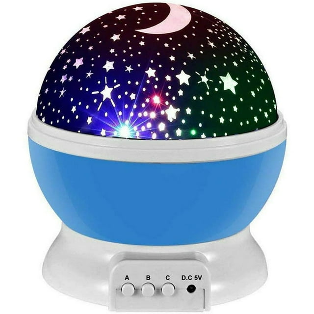 Promote Sleep Indoor Decoration Versatile Led Ultra-quiet Rotating Light Starry Night Light Colorful Starry Lights