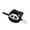 Black, variant on Black Stress Relief Toy Interactive Desk Pet Wooden Fish With Small Drumstick For Office And Home Black
