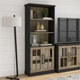 thumbnail image 3 of Westbrook 5 Shelf Bookcase with Glass Doors by Bush Furniture, 3 of 8