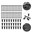 thumbnail image 3 of SHISUYAN Black Carbon Steel Computer Fan Screws with Zinc Plating for DIY and Replacement 1 Set, 3 of 9