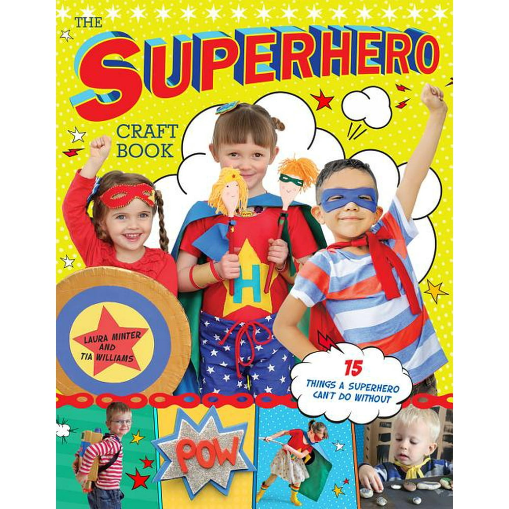 the-superhero-craft-book-paperback-walmart-walmart