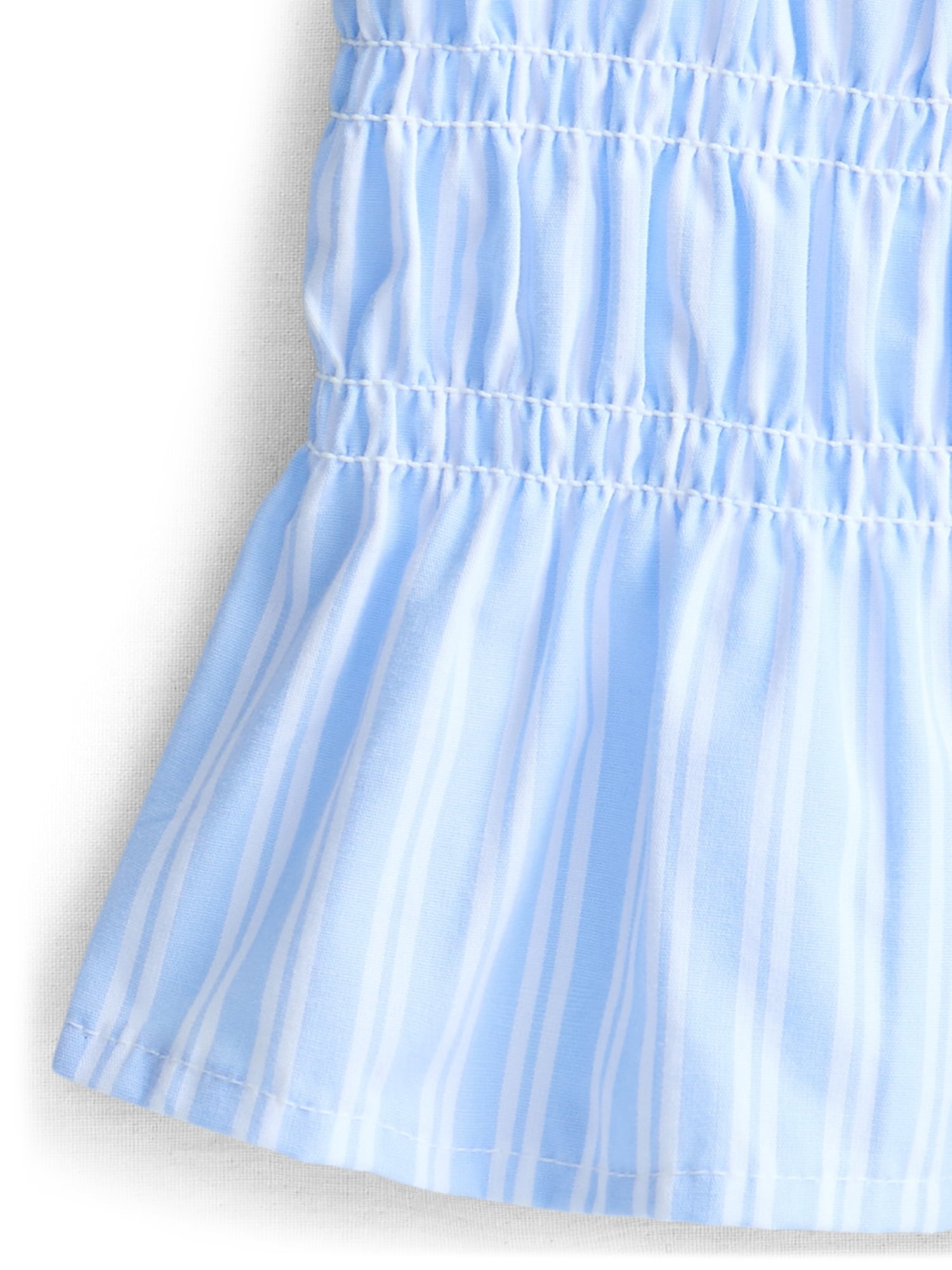 Wonder Nation Girls Smocked Peplum Top, Sizes 4-18