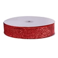 thumbnail image 1 of CIMAXIC Wedding 1pc Glitter Ribbon Decorative Ribbon Multi Color Ribbon for Holiday Wedding Party Decoration Gift Wrapping (Red),3.74"X3.74"X0.39", 1 of 5