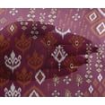 thumbnail image 4 of oneOone Viscose Chiffon Fabric Block & Geometric Ikat Print Fabric By Yard 42 Inch Wide, 4 of 4