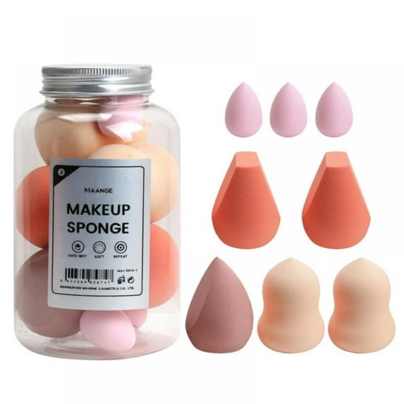 Mineral Powder Puff, for Makeup Face Powder (8 PCS/Box)