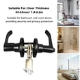 thumbnail image 4 of Door Lever Lock, Stylish Door Handle Lock  for Bedroom, 4 of 8