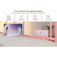 thumbnail image 6 of Heavy Duty Metal Daybed with Pop-Up Trundle, Charging Station & LED Lights, Multi-Functional Twin Size Sofa Bed for Bedroom, Living Room, Apartment, Small Spaces, 6 of 6