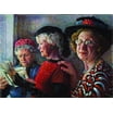 Barnyard Chickens 500-Piece Jigsaw Puzzle - Family-Friendly, Made In USA, Full Color Interlocking