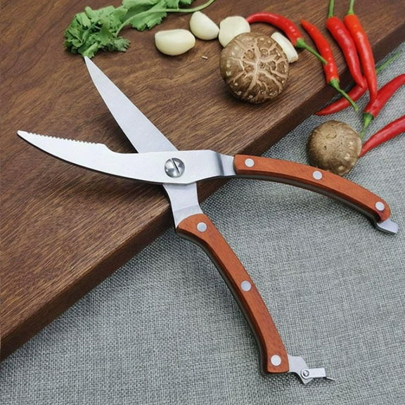 3CPS Kitchen Scissors Chicken Bone Scissors Multi-functional Kitchen Scissors Powerful Kitchen Scissors Household Kitchen Accessories