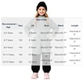 thumbnail image 2 of Girls Ski Suits Waterproof Jumpsuit with Hood Warm Insulated Midweight Zipper Closure Kids Winter Snow Jacket Green 6 Years, 2 of 8
