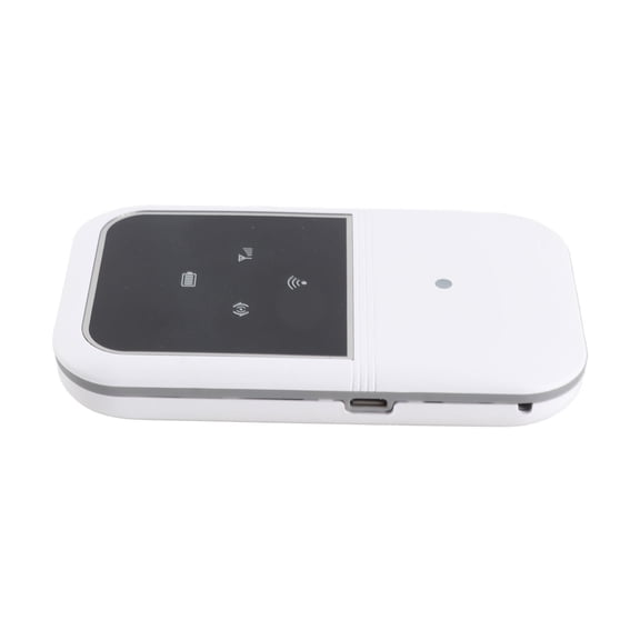 Portable WiFi, Standard SIM Card Slot Lightweight White H80 Multifunction 4G WiFi Router  For Travel For Outdoor