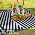 thumbnail image 4 of Waterproof Reversible Outdoor Rug, Plastic Straw Patio Camping Mat, 4'x6', 4 of 7
