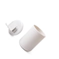 thumbnail image 1 of Advancent 1 Juego de soporte para cepillo de ABS PP, autoadhesivo, secado sin perforaciones, colgador de taza para baño y hogar, accesorios de Almacenamiento y organización del hogar Blanco Advancent HA080121-01, 1 of 6