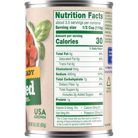 Kroger Chili Ready Diced Tomatoes 14.5 oz - Pack of 1