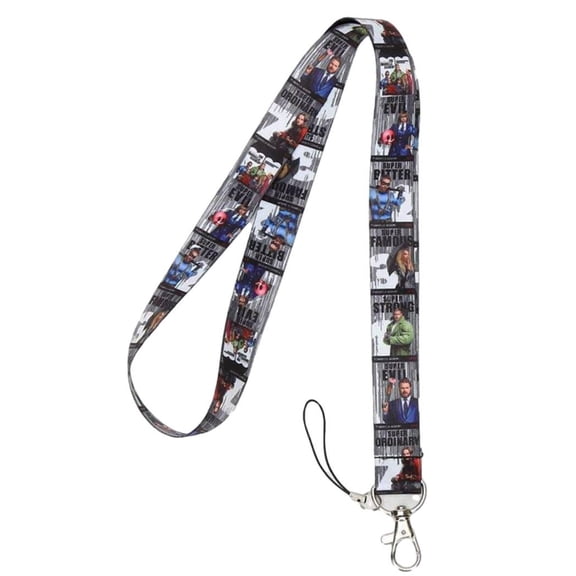 Umbrella Academy Characters Lanyard ID Holder Keychain