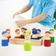 thumbnail image 4 of 12 Uds., Juguete clásico de muñeca con cvija, Mini muñeca de , juguetes Montessori, juguetes educativos de desarrollo de , regalos para Muñeca Sunnimix juguetes para apilar arcoiris, 4 of 7