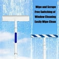 thumbnail image 7 of Squeegee for Window Cleaning with Spray and Pads New Upgrade Double Sided Window Cleaner Tool with Long Handle for Car and Home Use Topliu, 7 of 7