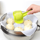 thumbnail image 4 of (Estilo de plástico) 1 pieza de cocina rebanador de frutas verduras tomate Clip titular limones herramienta de corte de patatas contenedor de pepinillos para mesa de comedor, 4 of 4