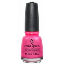 China Glaze Nail Polish With Hardener, Pink Voltage 1006