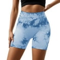 thumbnail image 3 of Women's Shorts Wide Leg Microfiber Crop Pants Yoga Micro Stretch Elastic Waist Yoga Baggy Dressy Casual Womens Jorts S-XL, 3 of 7