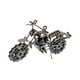 thumbnail image 1 of Bearachild Modelo de motocicleta, adorno de Metal de hierro para motocicleta, estantería temática, figurita artesanal, decoración artesanal en miniatura Artesanía Gris-plata Bearachild HA074892-02, 1 of 6