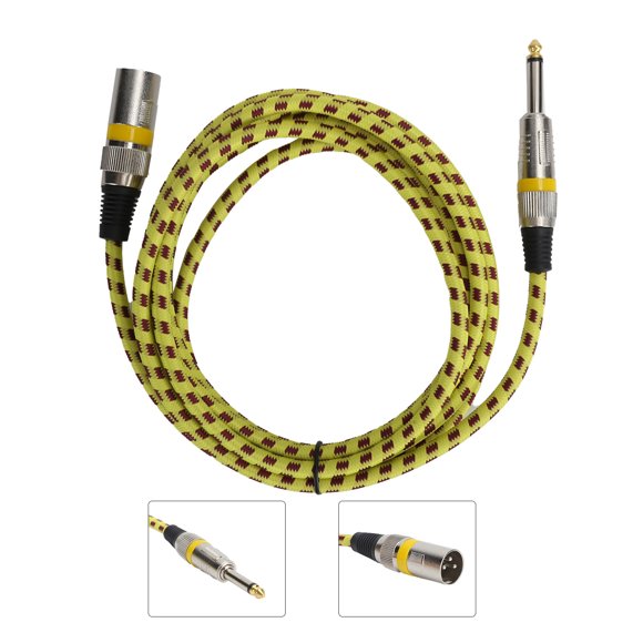 JORINDO XLR au Câble Mâle de 6,35 Mm de 1/4 Pouce, Cordon de Microphone d'Interconnexion de Signal Équilibré