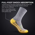 thumbnail image 2 of Tipi Toe Women's Athletic Performance Socks with Enhanced Cushioning (6 Pairs), 2 of 3