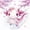 Fuchsia, variant on Manfei Amphibian Axolotl Print Fitted Sheet Full,Cartoon Animal Bed Set,3-Piece,1 Fitted Sheet and 2 Pillowcases