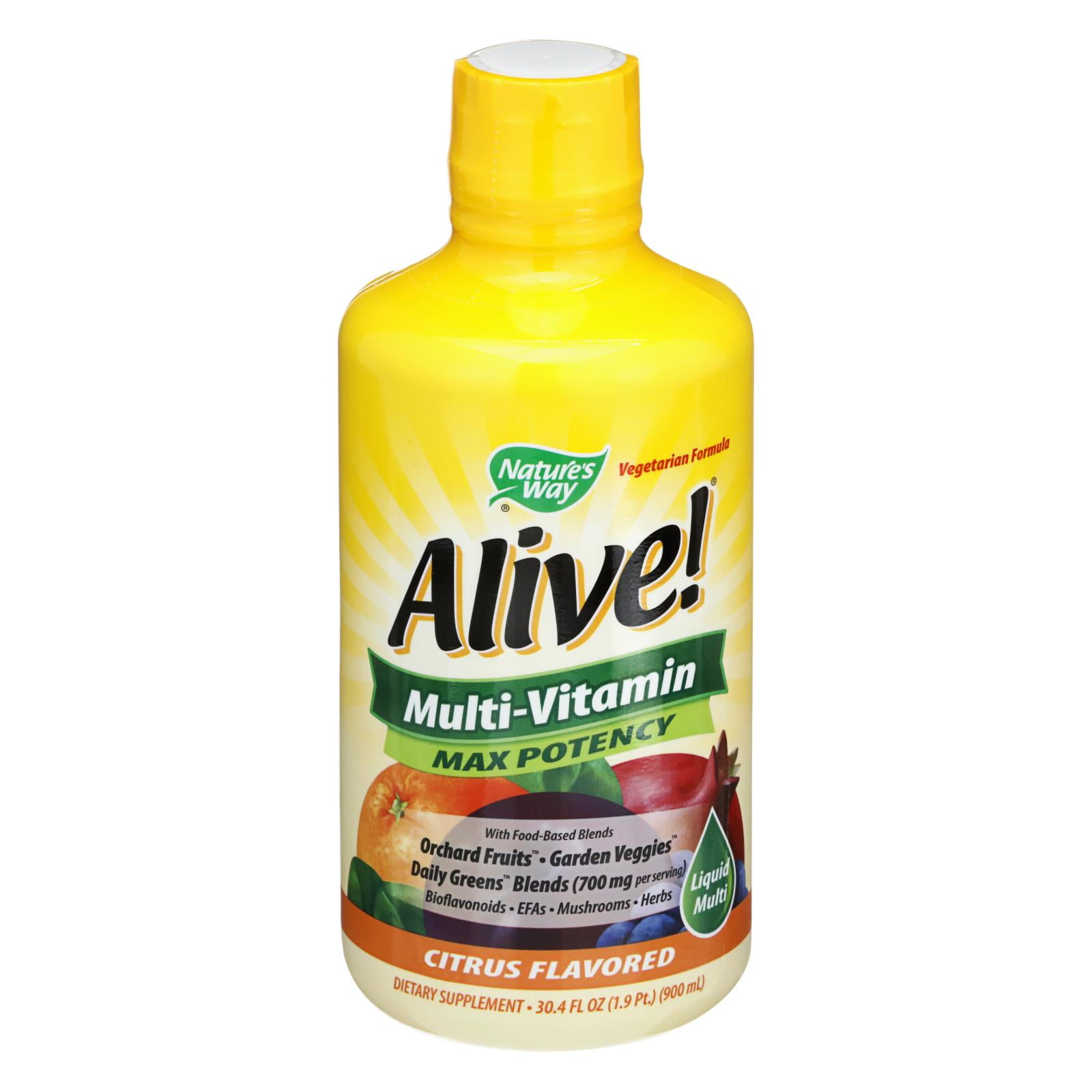 Nature's Way Alive! MultiVitamin Max Potency Citrus 30 fl oz