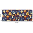 thumbnail image 7 of Colorful Spotted Mushroom Dark Blue Pattern Kitchen Rug Mat,Kitchen Runner Rugs Non Skid Washable,Decorative Kitchen Floor Mats for Kitchen,Sink,Laundry,17"x47.2", 7 of 7