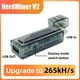 thumbnail image 1 of NMMiner Miner 265kH/S + NerdMiner V2 308KH/S Minero de Cadena USB BTC Minero de Lotería en Solitario Amperímetro USB-A Serie Forma Cadena, 1 of 5