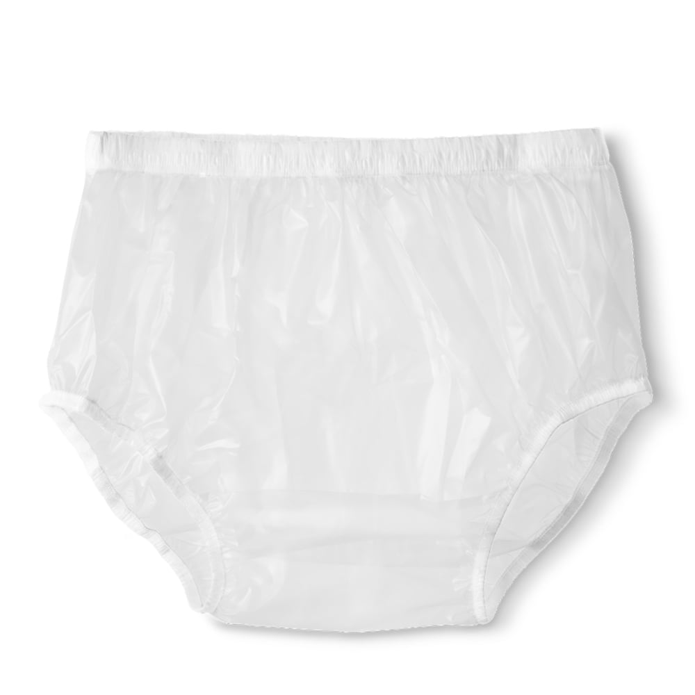 Adult Waterproof Underwear For Incontinence,PVC Plastic Pants, Reusable Washable Diaper Covers, Noise-free For Comfortable Overnight Wear, Wider Elastic Waistband For Added Comfort