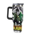 thumbnail image 3 of Hulk Car Cup with Handle Straw Lid Stainless Steel Double Wall Vacuum Coffee Mug Large Capacity Tumbler 40oz for Man Woman, 3 of 8