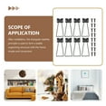thumbnail image 3 of 1 Set Easel Back Bracket Easel Back Stands Photo Frame Back Supports Picture Frame Holders, 3 of 8