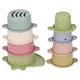 thumbnail image 1 of 8 Uds tazas apilables Color aprendizaje lindo patrón Animal divertido fondo hueco juguetes educativos juguetes para Baby Shower regalo, 1 of 12