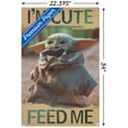 thumbnail image 3 of Star Wars: The Mandalorian - Feed Me Wall Poster with Push Pins, 22.375" x 34", 3 of 3