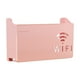 thumbnail image 2 of Caja de almacenamiento para router de pared | Instalación sin taladros | Organizador de plástico para módem wifi doméstico y cables | Opciones de color: blanco, negro, gris, rosa y azul, 2 of 6