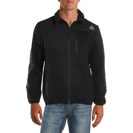 - Reebok Mens Spyder Sweater Fleece Lightweight Soft Shell Jacket