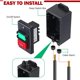 thumbnail image 4 of Interruptor de Encendido/Apagado Monofásico de Doble Voltaje de 120 V/220 V/380 V con Caja de Interruptores Profunda, para de Mesa, Taladro de Columna y de Banco., 4 of 7
