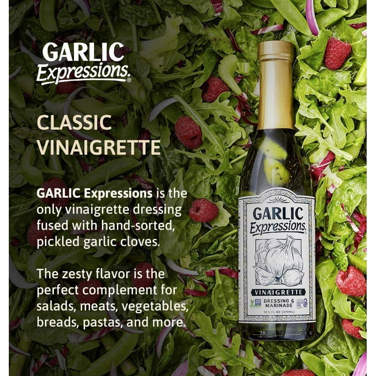 garlic expressions classic vinaigrette salad dressing 12.5 oz Garlic Expressions Classic Vinaigrette Salad Dressing 12.5 oz (2 Pack)