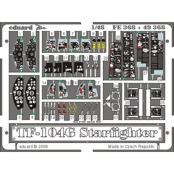 1/48 Aircraft- TF104G Starfighter for HSG (Painted)