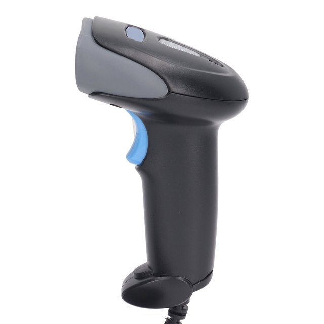 Lecteur de Codes à Barres, Antichoc Multi Fonctionnel Scanner de Codes à Barres 2D Détection Automatique Ergonomique pour la Bibliothèque