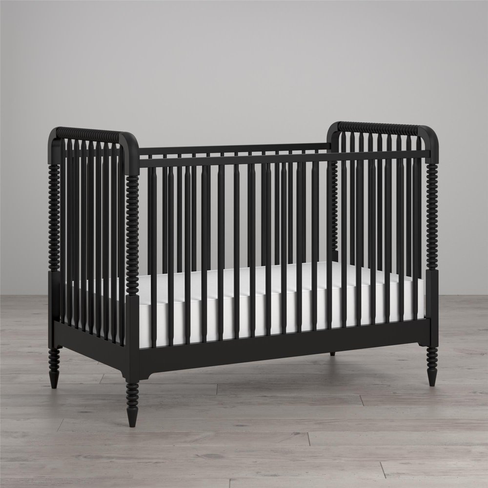 Little Seeds Rowan Valley Linden Crib, Black