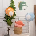 thumbnail image 2 of Peluche de dinosaurio suave de anime, lindo peluche kawaii, decoración de habitación, adornos navideños, regalos para mujeres y niños, cumpleaños., 2 of 5