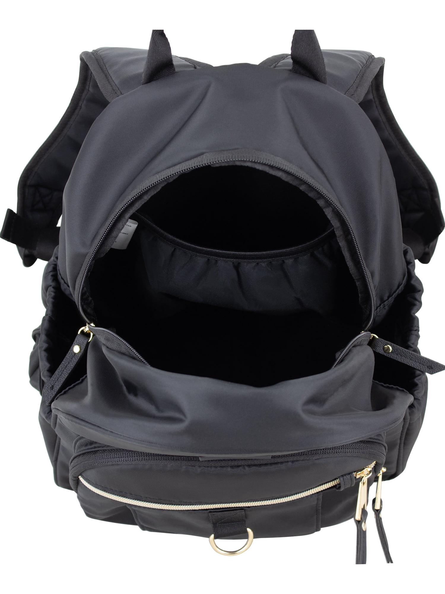 Eastsport Unisex Limited Jules Backpack, Black/Gold