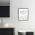 thumbnail image 3 of Stupell Industries Eclectic Wash Me Thoroughly Scripture Gray Floating Frame Canvas Art, 17 x 21, by Lettered and Lined, 3 of 8