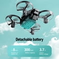 thumbnail image 4 of Mini Dron De Control Remoto, Flip De 360 ​​Grados, Flujo Automático, Retención De Altitud, Protección De Hélice Redondas Al Aire Para Niños, 4 of 7