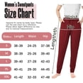 thumbnail image 2 of 1 Pack Women's Soft Joggers Athletic Warm Lounge Pants Ideal for Running Yoga Workout Sweatpants with Pockets Drawstrings, 2 of 7