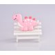 thumbnail image 2 of Juego de mordedores de dinosaurio para bebés, congelador orgánico natural seguro para bebés y niños pequeños, mordedores de silicona para bebés - rosa brillar Juguete, 2 of 4