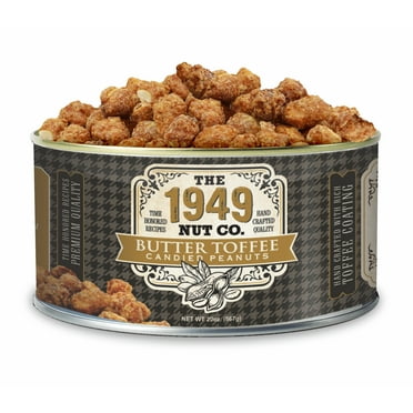 The 1949 Nut Co. Butter Toffee Candied Virginia Style Peanuts - 20 Ounce
